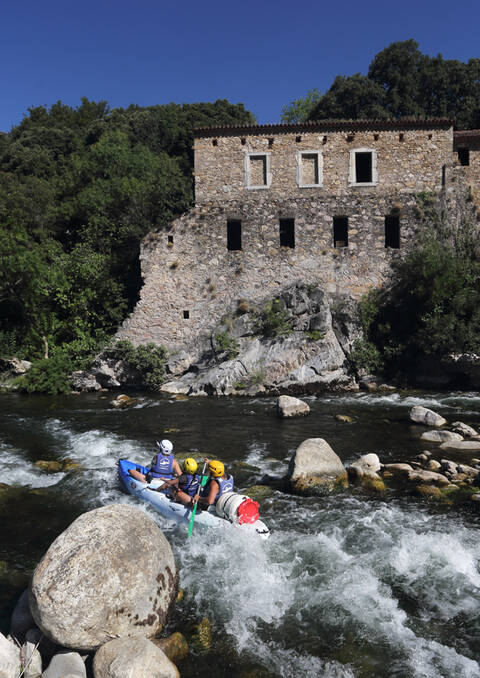 Canoe sur l'Orb ©G.Souche