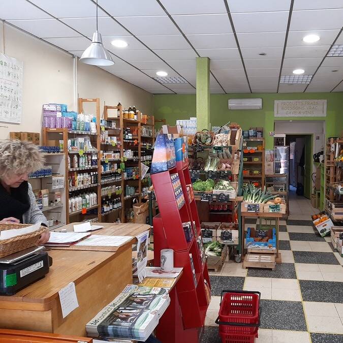 l'épicerie verte à Saint-Pons de Thomières ©S.Zlicaric